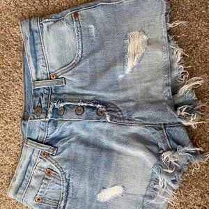 Vintage Levi 501 jean shorts